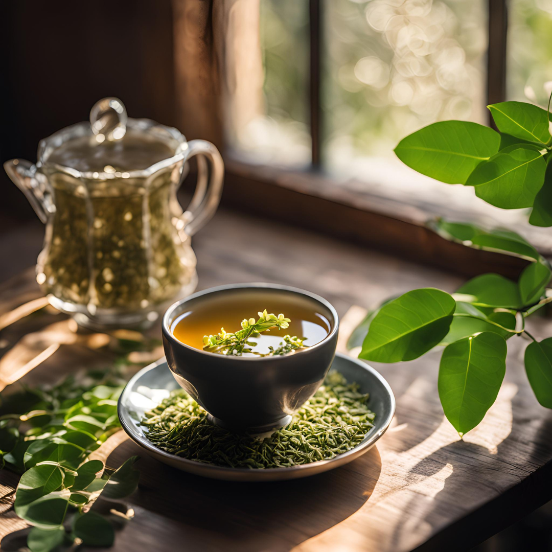 Sanostea Moringa Mint Organic Premium Herbal Tea
