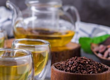 SanosTea Cacao cinnamon Premium Organic Herbal instant tea