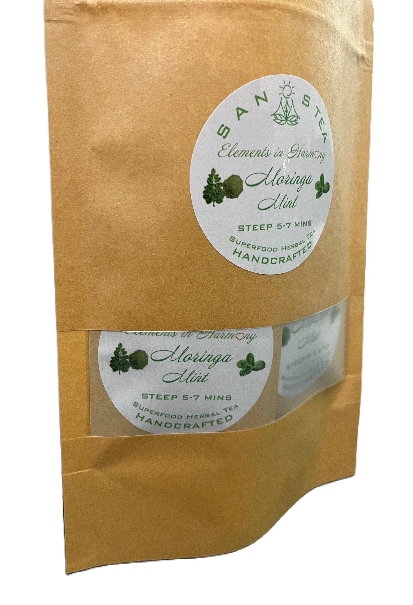 Sanostea Moringa Mint Organic Premium Herbal Tea