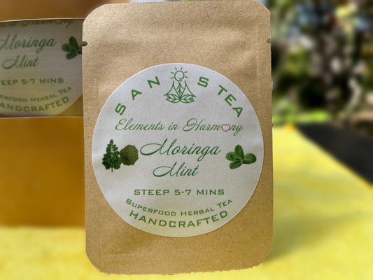 Sanostea Moringa Mint Organic Premium Herbal Tea