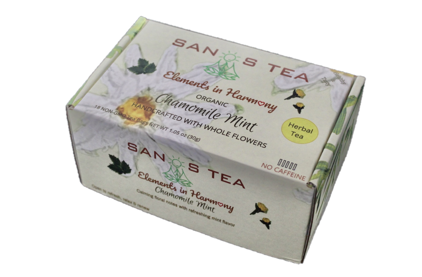 Sanostea Chamomile Mint Premium Organic Herbal Tea