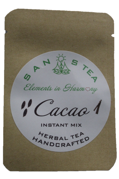 Satkrut SanosTea Cacao cinnamon Premium Organic Herbal instant tea