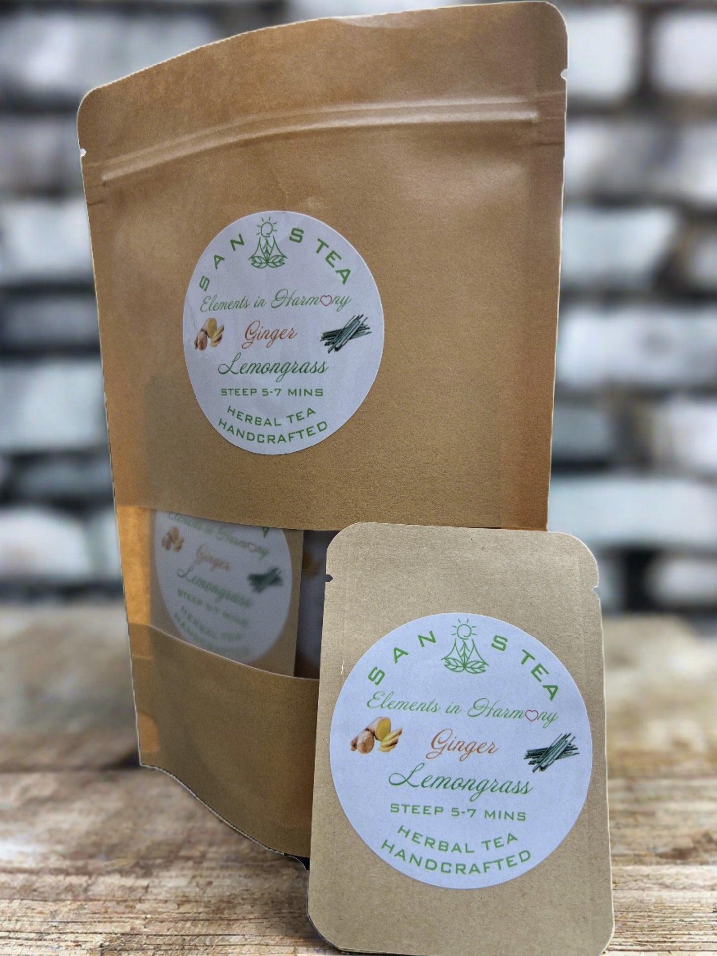 Ginger Lemongrass Tea Pack